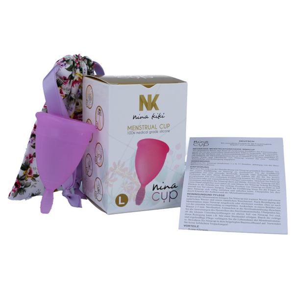 MENSTRUAL CUP PURPLE - SIZE L