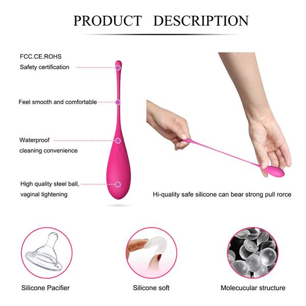 KEGEL FIT PELVIC MUSCLE TRAINING SET 6 WEIGHTS