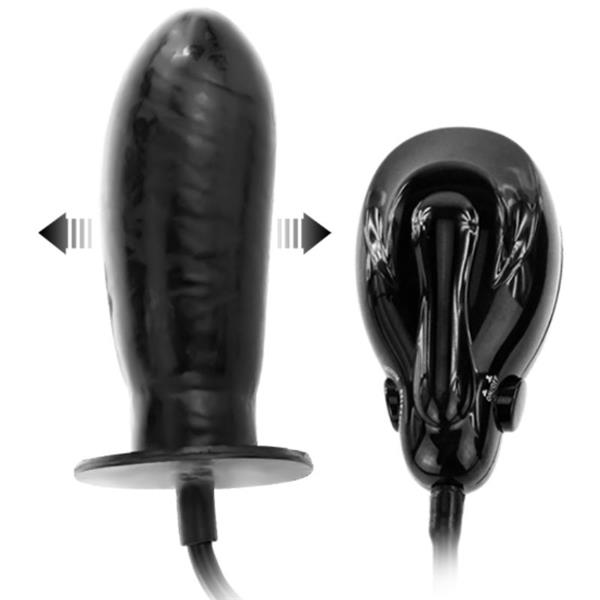 BIGGER JOY INFLATABLE DILDO WITH VIBRATION 16 CM