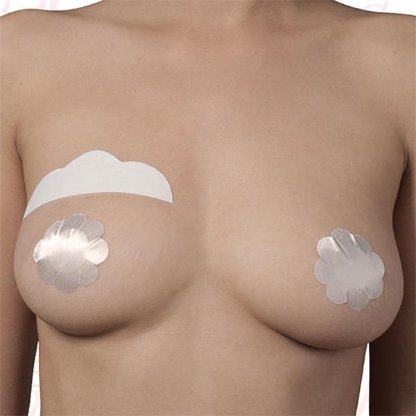 BREASTS ENHANCER + NIPPLE COVERS SILK CUP F/H