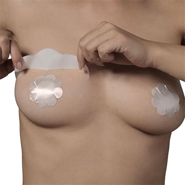 BREASTS ENHANCER + NIPPLE COVERS SILK CUP F/H