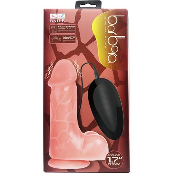 NATURAL BARBARA REALISTIC VIBRATOR 21 CM