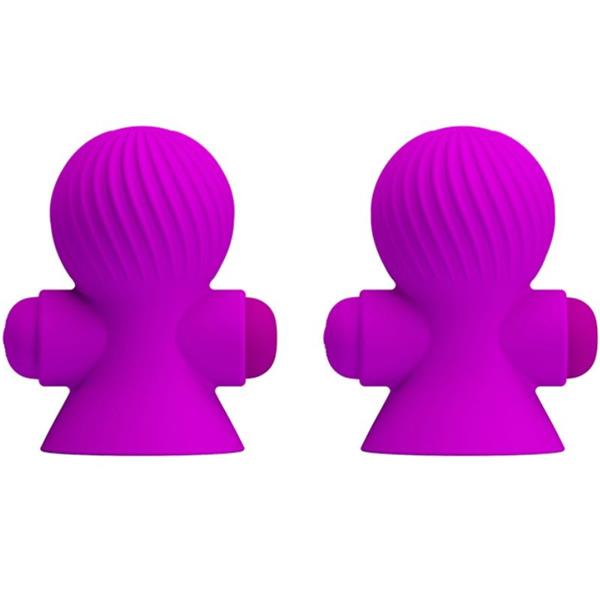 NIPPLE STIMULATORS 12M LILAC VIBRATION