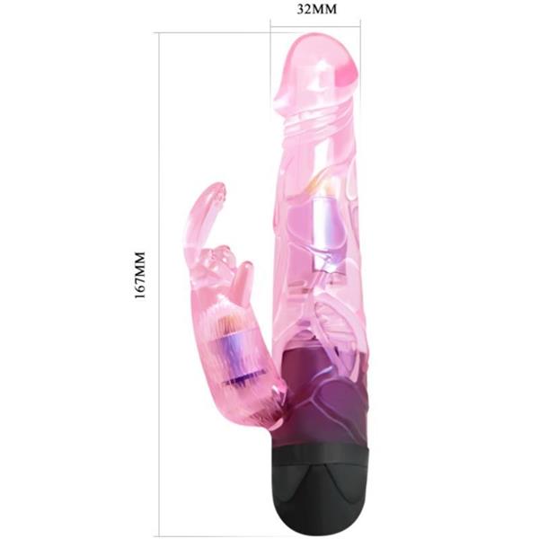 GIVE YOU LOVER VIBRATOR WITH PINK RABBIT