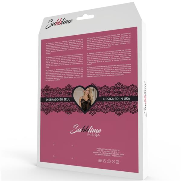 OBLEKE OBLEKA-TOP IN TANGICE SET ČRNA S/M