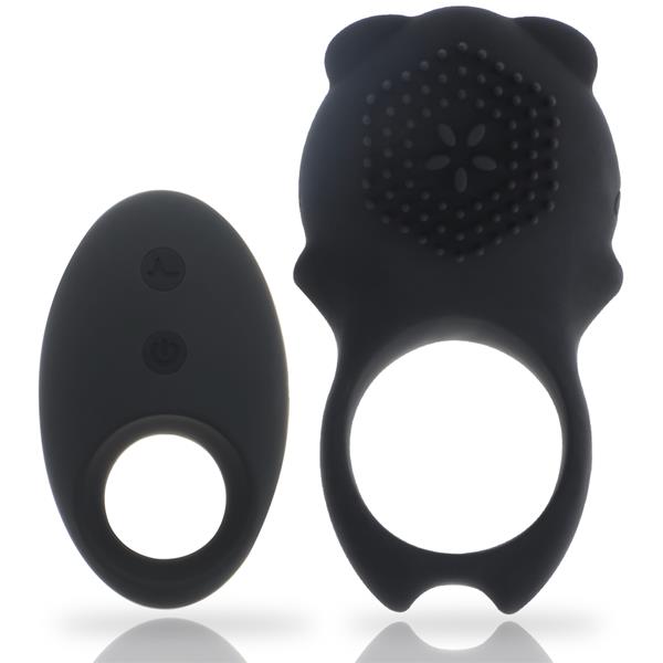 COLOSSEO COCK RING REMOTE CONTROL BLACK