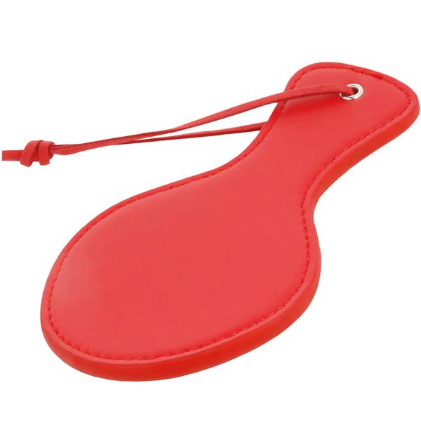 RED ROUNDED FETISH PADDLE