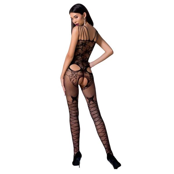 ŽENA BS076 BODYSTOCKING JEDNA VELIČINA CRNA