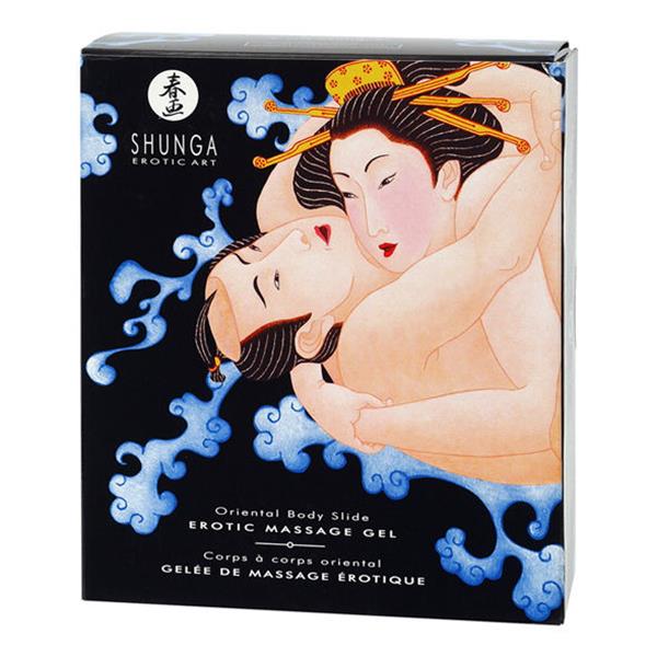 ORIENTAL BODY TO BODY EROTIC MASSAGE GEL WITH EXOTIC FRUITS
