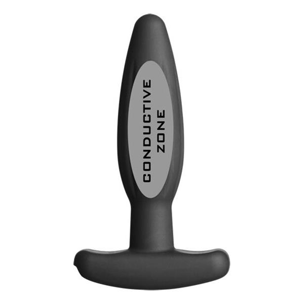 SILICONE BLACK ROCKER BUTT PLUG SMALL