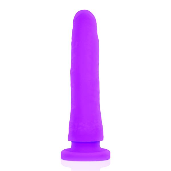 TOYS ARNES + DONG PURPLE SILICONE 20 CM -O- 4 CM