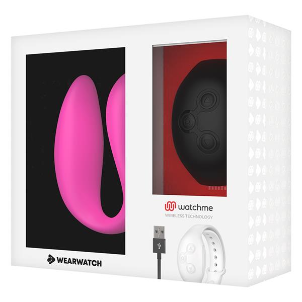 WATCHME DUAL TECHNOLOGY VIBRATOR FUCHSIA/AZABACHE