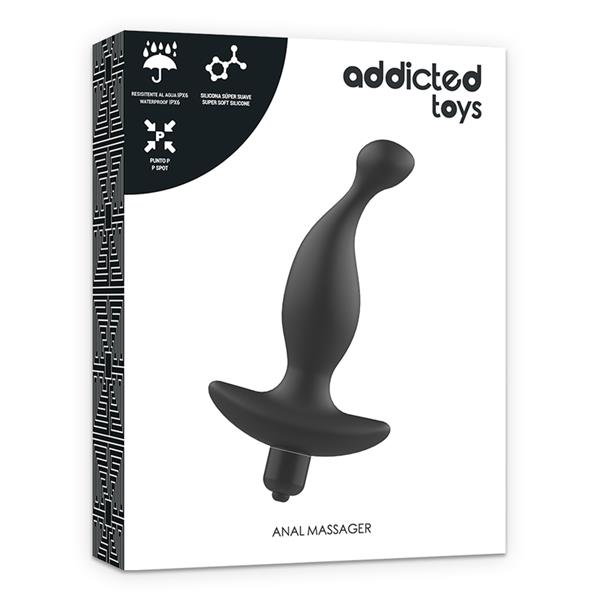 ANAL MASSAGER WITH BLACK VIBRATIONMODEL 1