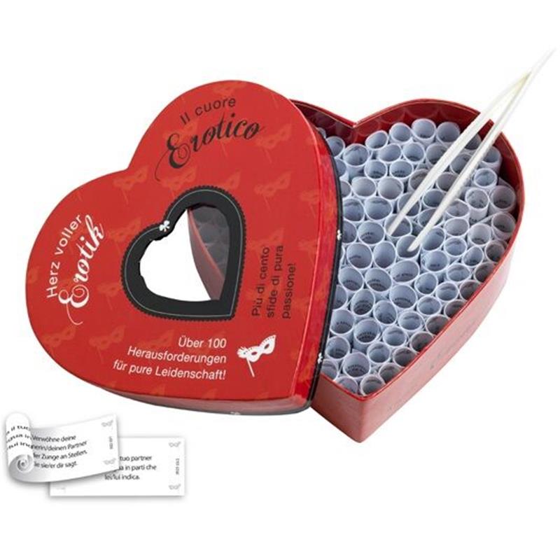 SRCE POLNO EROTIKE & IL CUORE EROTIC RED