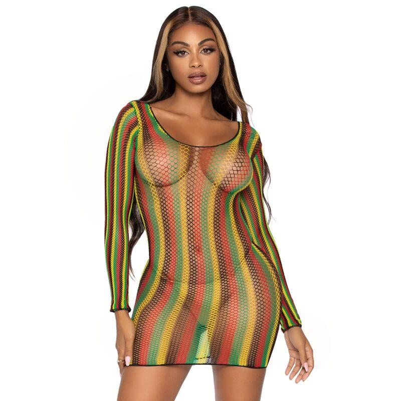 RASTA MINI DRESS ONE SIZE