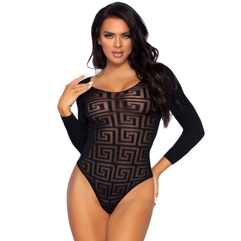 MOSAIC SNAP CROTH BODYSUIT ONE SIZE