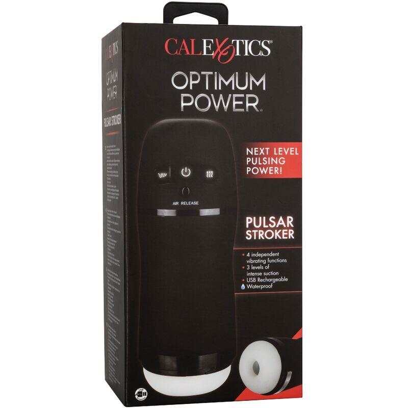 OPTIMUM POWER VIBRATING SUCTION MASTURBATOR