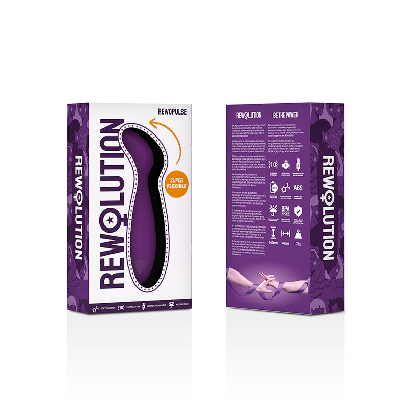 REWOPULSE FLEXIBLE VIBRATOR G-POINT STIMULATOR