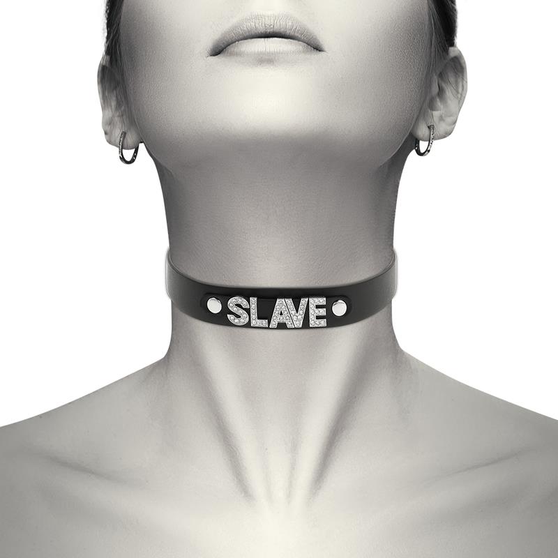 SLAVE VEGANSKI USNJEN CHOKER