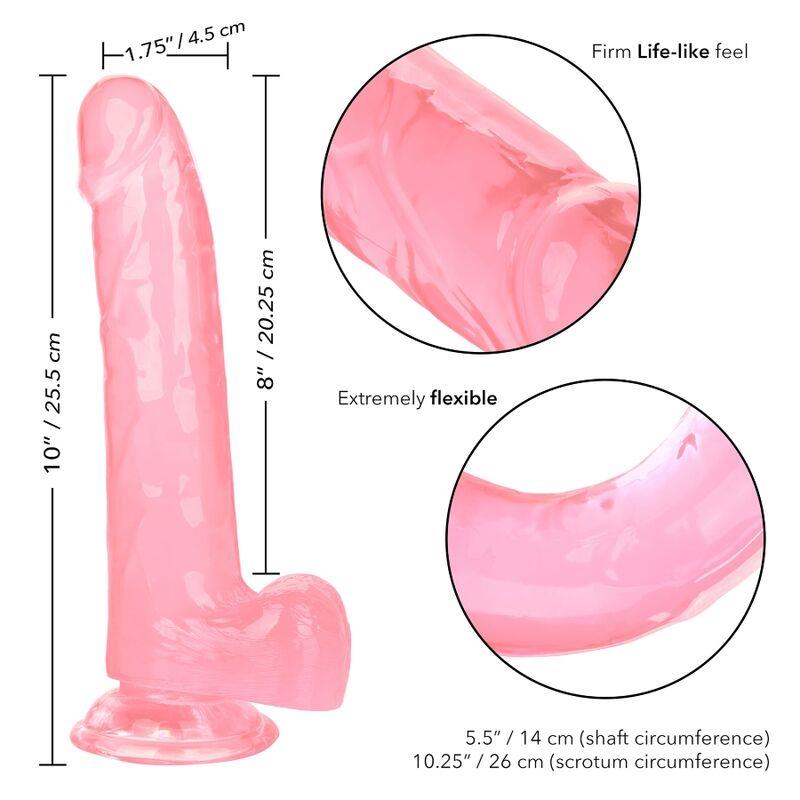 SIZE QUEEN DILDO ROZA 20.3 CM