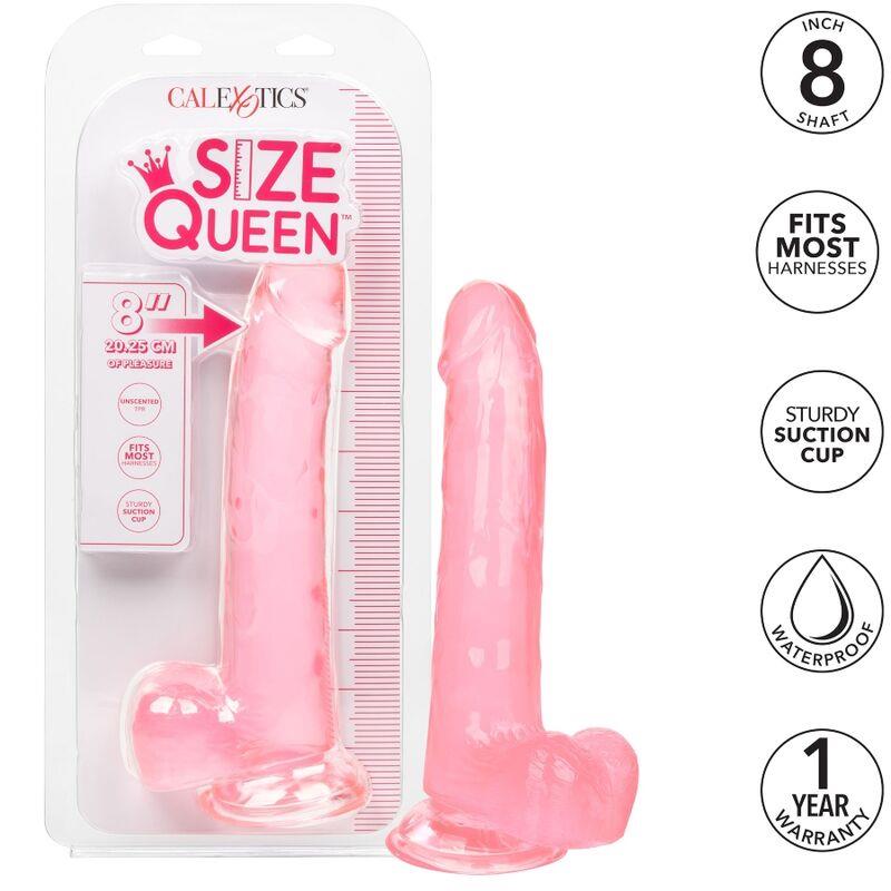 SIZE QUEEN DILDO ROZA 20.3 CM