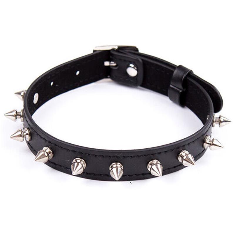 COLLAR SPIKES PUNK COLLAR