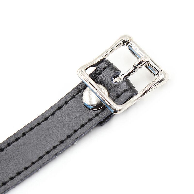 SILIKONSKA LOPTA S KAIŠEM OD KOŽE (UKLJUČEN KLJUČANICA)