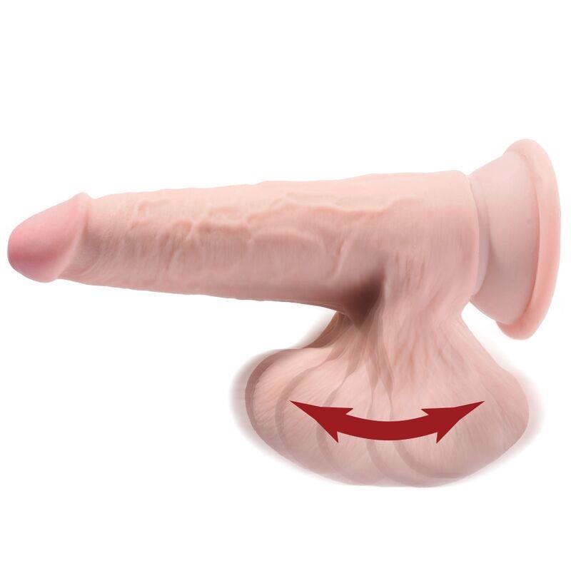 PLUS 3D DILDO SWINGING BALLS 12.7 CM
