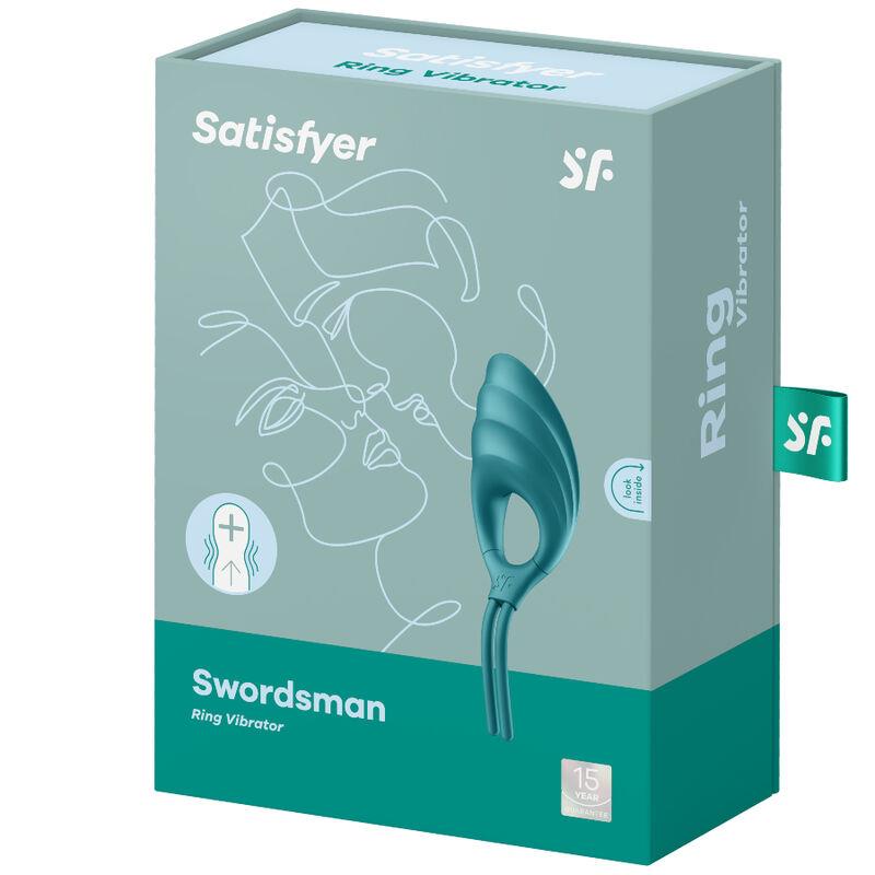 SWORDSMAN RING VIBRATOR GREEN
