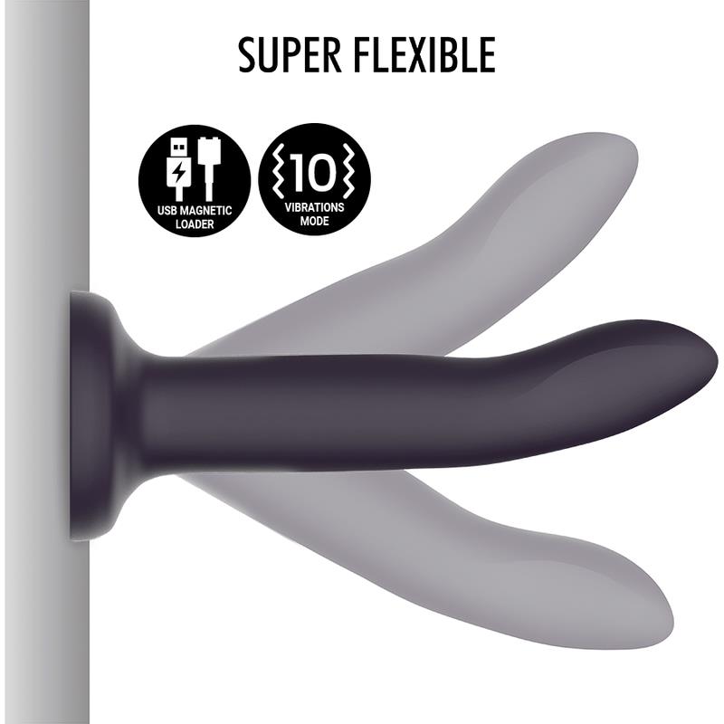 DUMAN MYSTIC DILDO L - VIBRATOR COMPATIBLE WITH WATCHME WIRELESS TECHNOLOGY