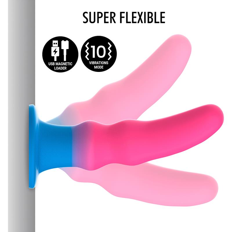 KUNO UTOPIJA DILDO M - VIBRATOR KOMPATIBILAN S WATCHME BEŽIČNOM TEHNOLOGIJOM