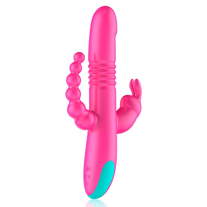 DONALD TRIPLE STIMULATION: ANAL, G-SPOT & CLITORAL WATCHME WIRELESS TECHNOLOGY COMPATIBLE