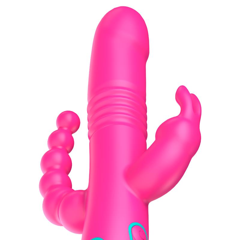 DONALD TRIPLE STIMULATION: ANAL, G-SPOT & CLITORAL WATCHME WIRELESS TECHNOLOGY COMPATIBLE
