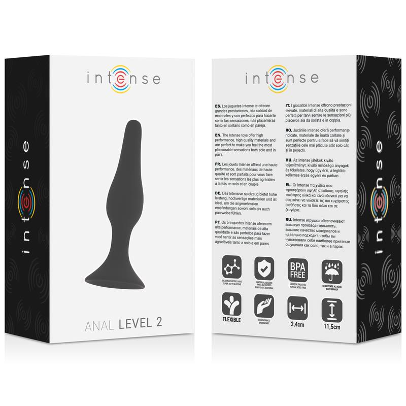 ANAL LEVEL 2 11.5CM BLACK