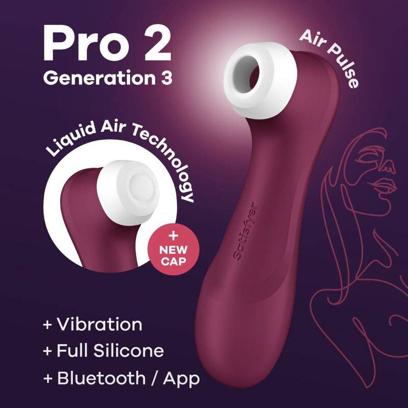 PRO 2 GENERACIJA 3 VINSKO RDEČA BLUETOOTH & APLIKACIJA