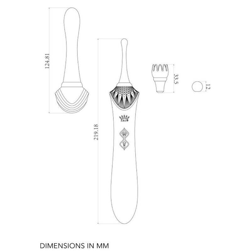 BESS 2 CLITORAL MASSAGER BLACK