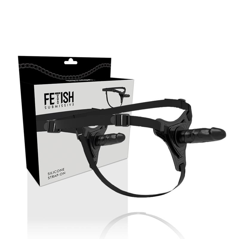 REALISTIC BLACK SILICONE 15 CM