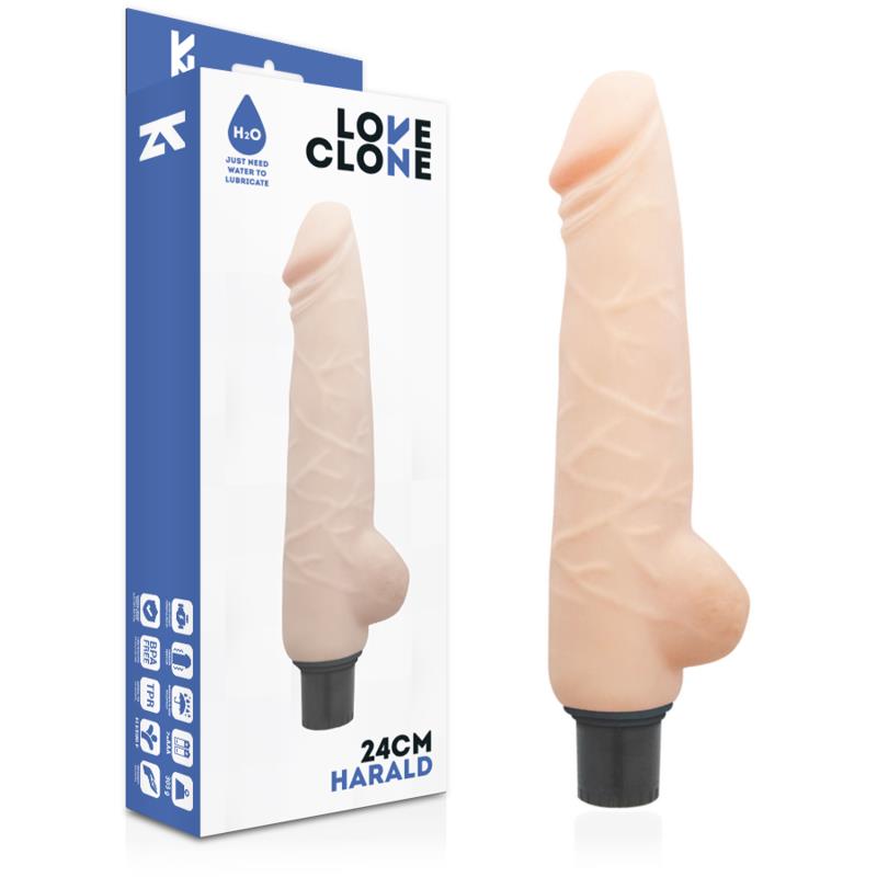 HARALD SAMO-MAZALNI VIBRATOR 24 CM -O- 4 CM