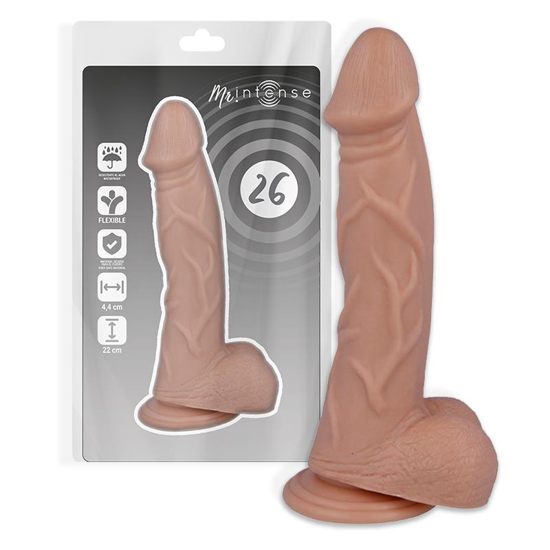 26 REALISTIC COCK 22 CM -O- 4.4 CM