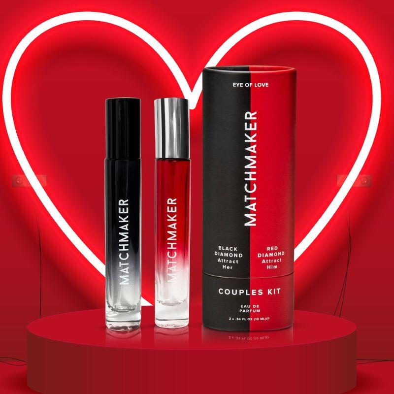 MATCHMAKER PHEROMONE 2PC SET COUPLES KIT ATTRACT HER & HIM 20 ML