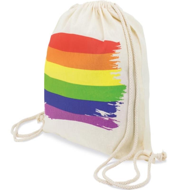 COTTON LGBT FLAG BACKPACK