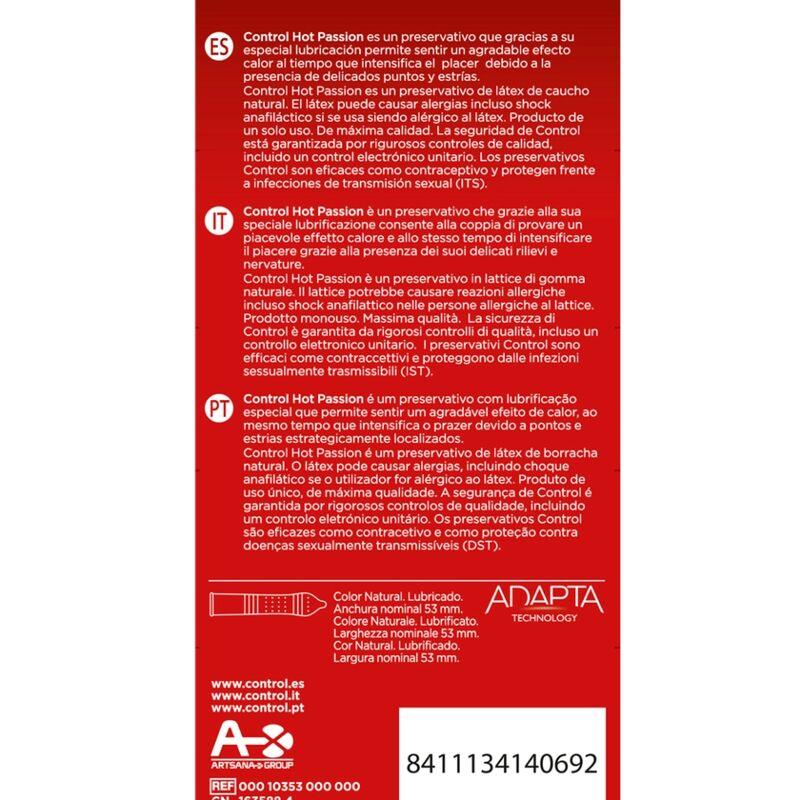 HOT PASSION TOPLO UČINKOVANJE 10 ENOT