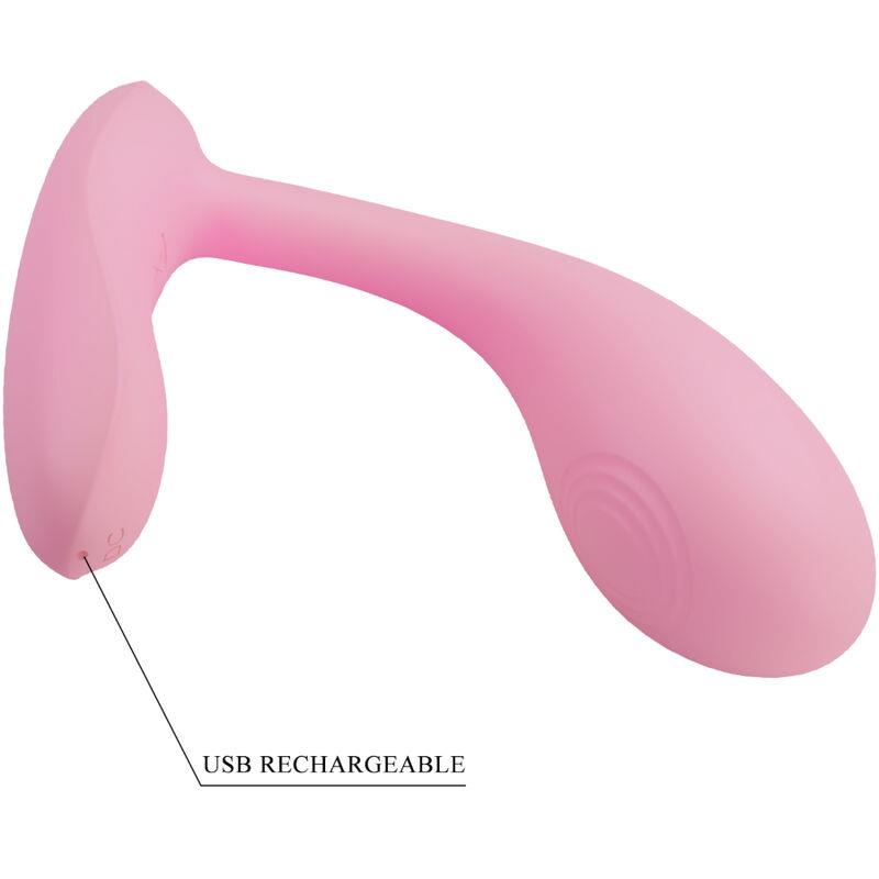 BAIRD G-SPOT 12 VIBRACIJ RECHARGEABLE PINK APP