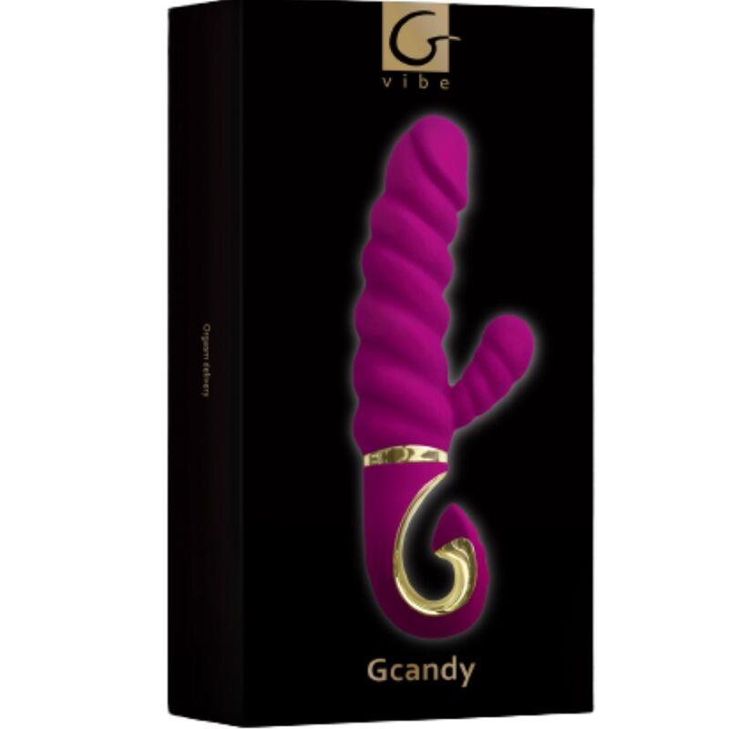FUN TOYS ZAJČJI VIBRATOR GCANDY SLADKA MALINA