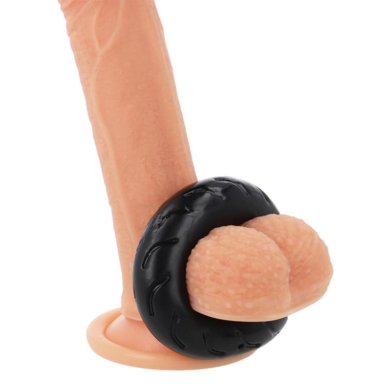 SUPER FLEXIBLE AND RESISTANT PENIS RING 5CM PR08 BLACK