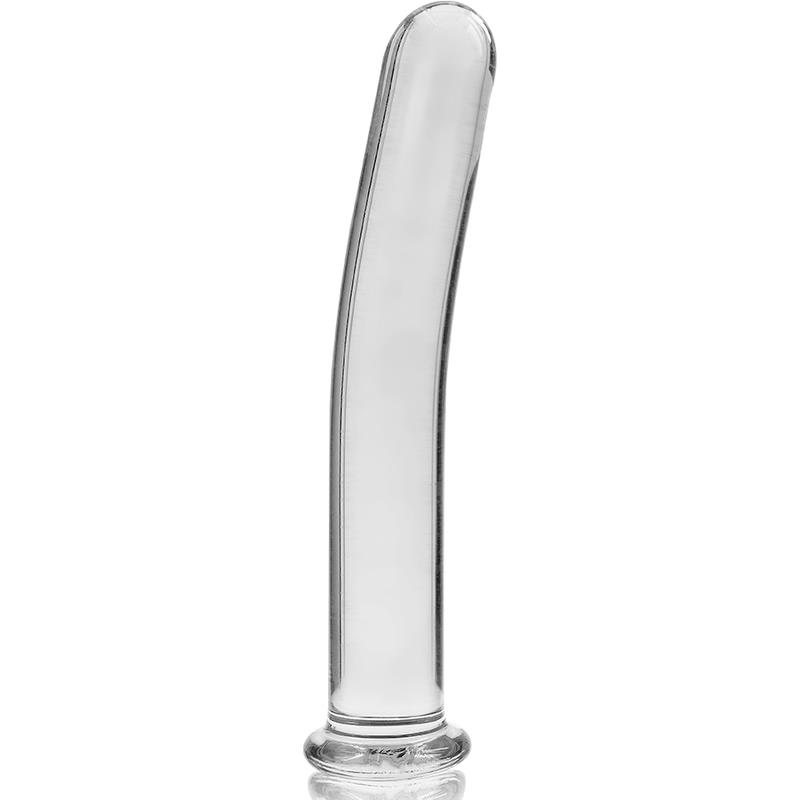 MODEL 9 DILDO BOROSILIKATNO STEKLO JASNO 15.5 CM -O- 2.5 CM