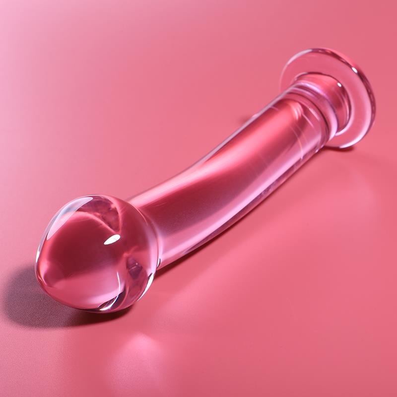 MODEL 11 DILDO BOROSILICATE GLASS CLEAR 16 CM -O- 3 CM