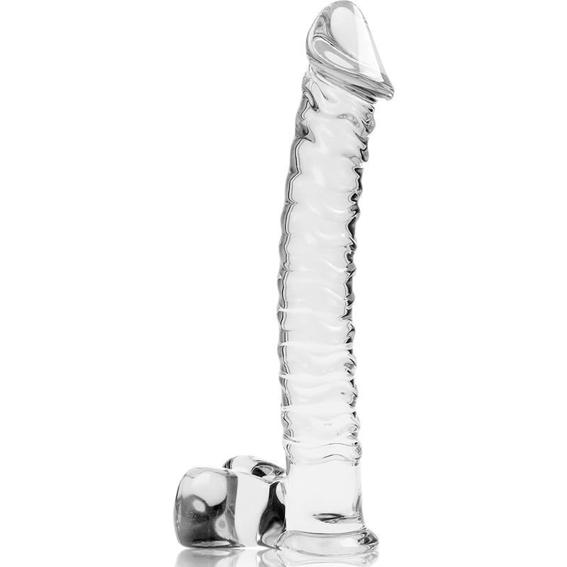 MODEL 23 DILDO BOROSILIKATNO STAKLO PROZIRNO 21.5 CM -O- 4 CM