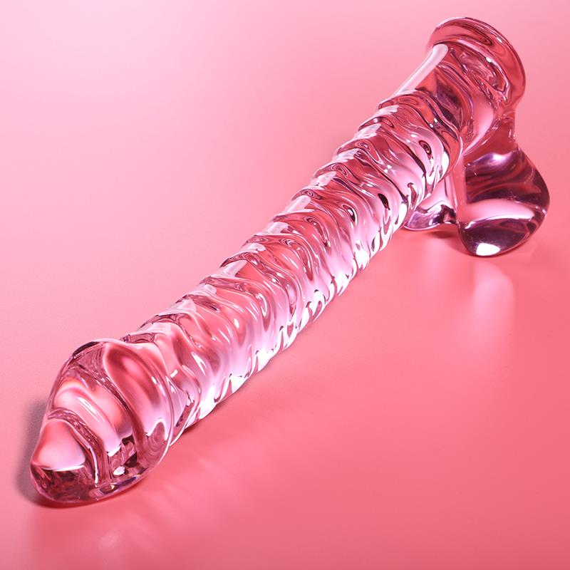 MODEL 23 DILDO BOROSILIKATNO STAKLO PROZIRNO 21.5 CM -O- 4 CM