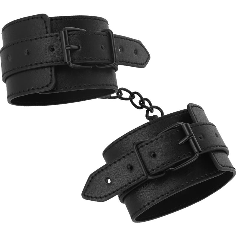 FETISH VEGAN LEATHER ANKLE CUFFS